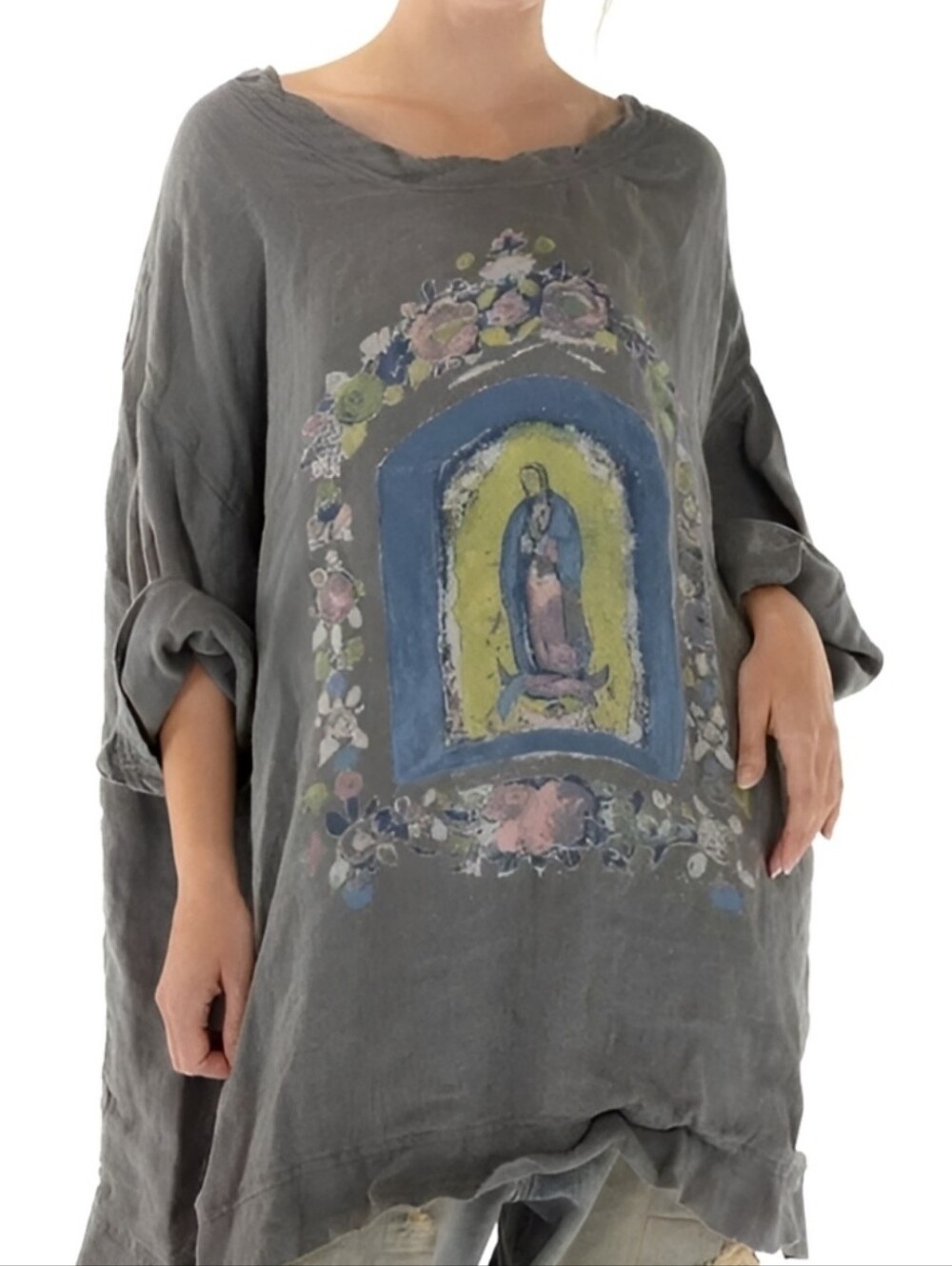 Magnolia Pearl Mary Nicho Pullover Top